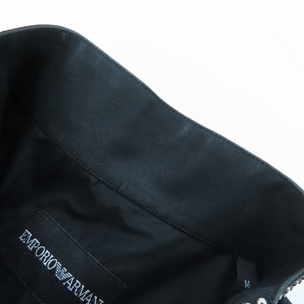 実際に弊社で買取させて頂いたEMPORIO ARMANI/エンポリオアルマーニ 襟スタッズ ドレスシャツ/Mの画像 8枚目