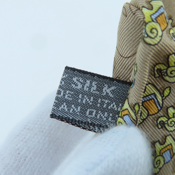 実際に弊社で買取させて頂いたHUNTING WORLD/ハンティングワールド エレファント総柄 ネクタイの画像 5枚目