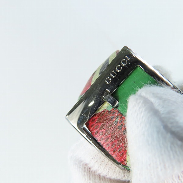 実際に弊社で買取させて頂いたGUCCI/グッチ Gタイムレス bee スネーク ウォッチ/腕時計 クォーツ 126.4【動作未確認】の画像 7枚目