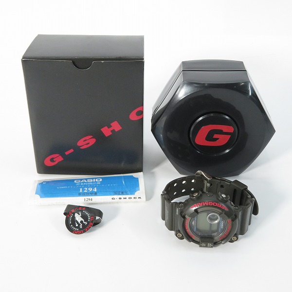 実際に弊社で買取させて頂いたG-SHOCK/Gショック FROGMAN/フロッグマン DW-8200【動作未確認】の画像 8枚目