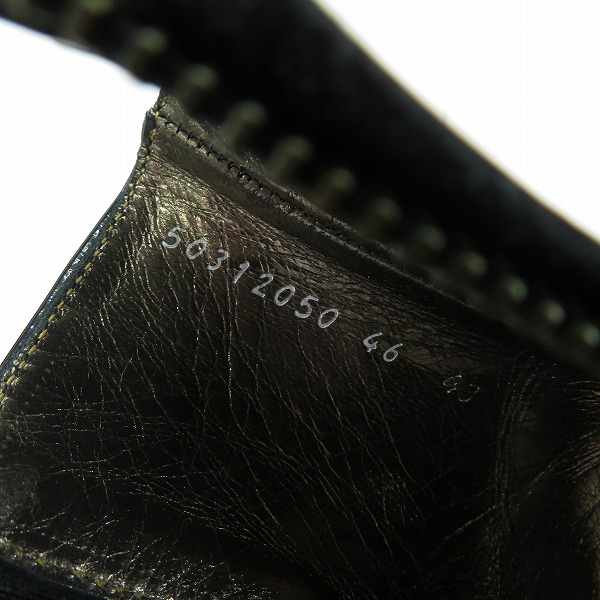 実際に弊社で買取させて頂いたalfredoBANNISTER/アルフレッドバニスター サイドジップ レザー ブーツ 5031205046/43の画像 5枚目