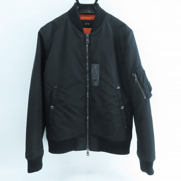 実際に弊社で買取させて頂いたAKM/エーケーエム 17AW ACTION MA-1 フライトジャケット B223/M