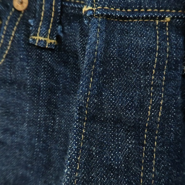 実際に弊社で買取させて頂いたTHE FLAT HEAD/フラットヘッド 10周年記念モデル デニムパンツ Lot.5100XX/30の画像 7枚目