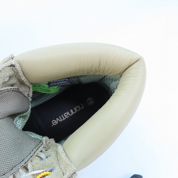 実際に弊社で買取させて頂いた【未使用】Timberland×Nonnative/ティンバーランド×ノンネイティブ 6 Inch Premium Vibram GTX/ブーツ/TB0A68UQ/27.5の画像 4枚目