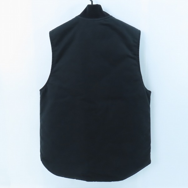 実際に弊社で買取させて頂いたCARHARTT/カーハート 中綿 ワークベスト ブラック/Mの画像 1枚目