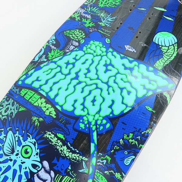 実際に弊社で買取させて頂いたSANTACRUZ/サンタクルーズ WINKOSKI AQUATIC NIGHT スケートボードデッキの画像 4枚目