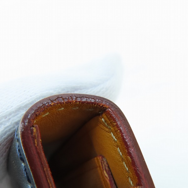 実際に弊社で買取させて頂いたGANZO/ガンゾ コードバン 名刺入れ/カードケースの画像 8枚目