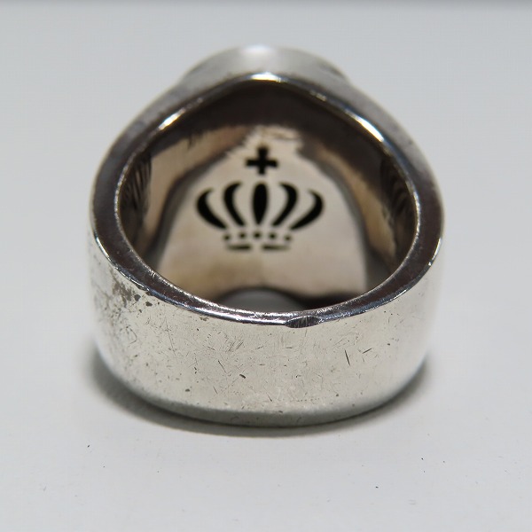 実際に弊社で買取させて頂いたJustin Davis/ジャスティンデイビス ラックスター/クラウンリング SRJ267/15号の画像 3枚目