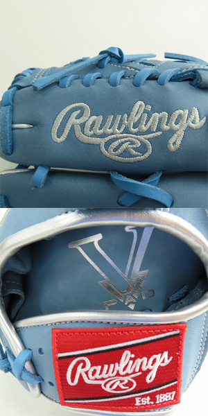 実際に弊社で買取させて頂いた(2)Rawlings/ローリングス HYPER TECH/ハイパーテック 軟式/投手/ピッチャー グローブ/グラブ GR4HTCA15Wの画像 5枚目