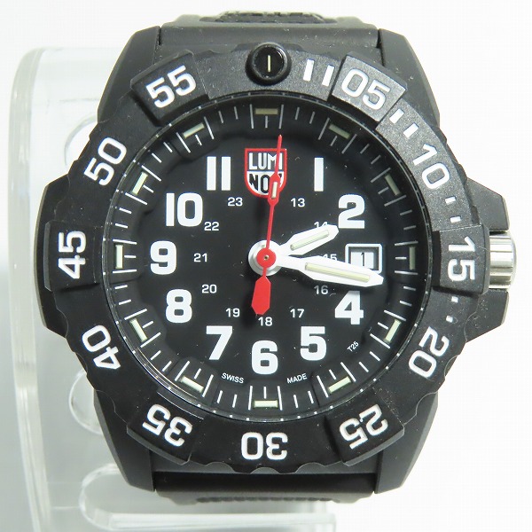 実際に弊社で買取させて頂いたLUMINOX/ルミノックス SERIES 3500 ネイビーシール クォーツ腕時計 3501.F