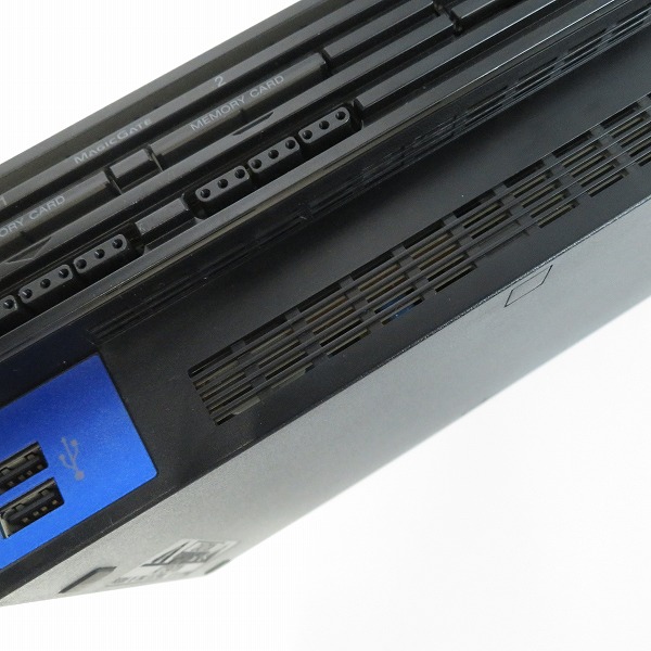 実際に弊社で買取させて頂いたSONY/ソニー PlayStation2/PS2/プレーステーション２ 本体 ミッドナイトブラック SCPH-50000 NB【簡易動作確認済】の画像 6枚目