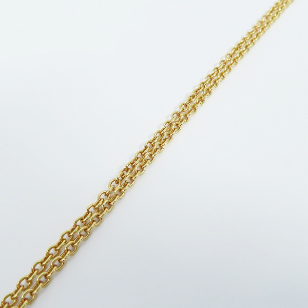 実際に弊社で買取させて頂いたBVLGARI/ブルガリ B.zero1/ビー・ゼロワン チェーンネックレス AU750/K18YG/イエローゴールドの画像 3枚目