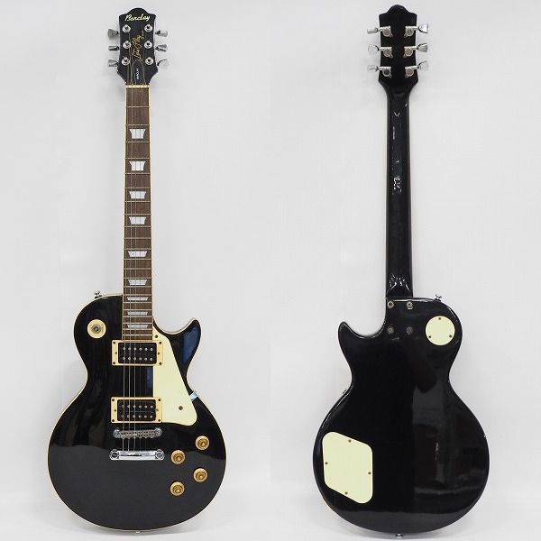 実際に弊社で買取させて頂いた★Barclay/バークレー レスポールスタンダードType ボルトオンネック エレキギター ソフトケース付の画像 1枚目