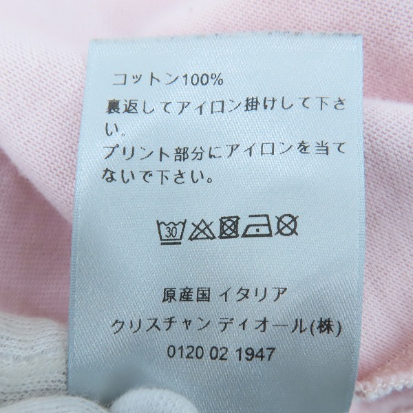 実際に弊社で買取させて頂いたDIOR×Alex Foxton/ディオール×アレックス フォックストン【20SS】ローズプリント コットン 半袖Tシャツ 943J605B0554/Sの画像 5枚目