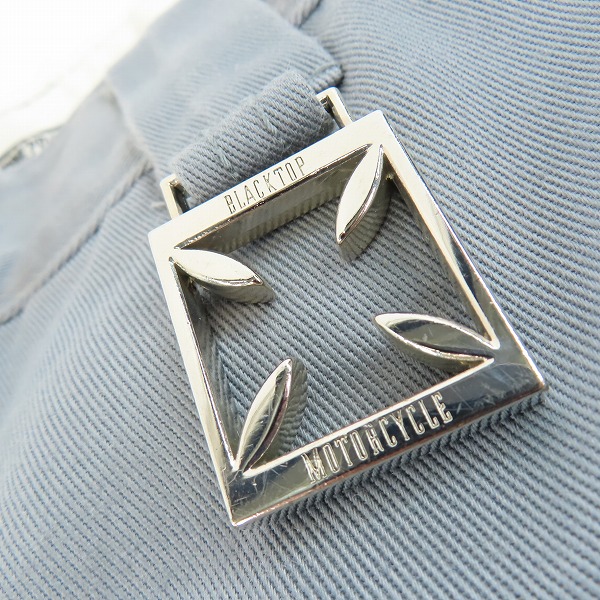 実際に弊社で買取させて頂いたBLACKTOP MOTORCYCLE×Dickies/ブラックトップ×ディッキーズ パンツ BT07FW-B05/Mの画像 9枚目