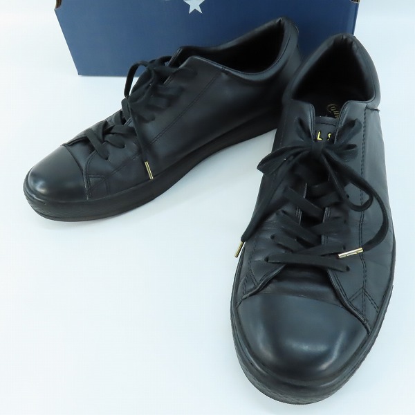 実際に弊社で買取させて頂いたCONVERSE/コンバース ALL STAR COUPE LEATHER OX オールスター クップ レザー ブラック 31301811/28.0