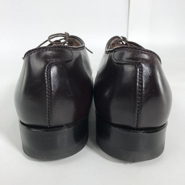 実際に弊社で買取させて頂いたALDEN/オールデン シェルコードバン Vチップ レザーシューズ 54321/6Dの画像 1枚目
