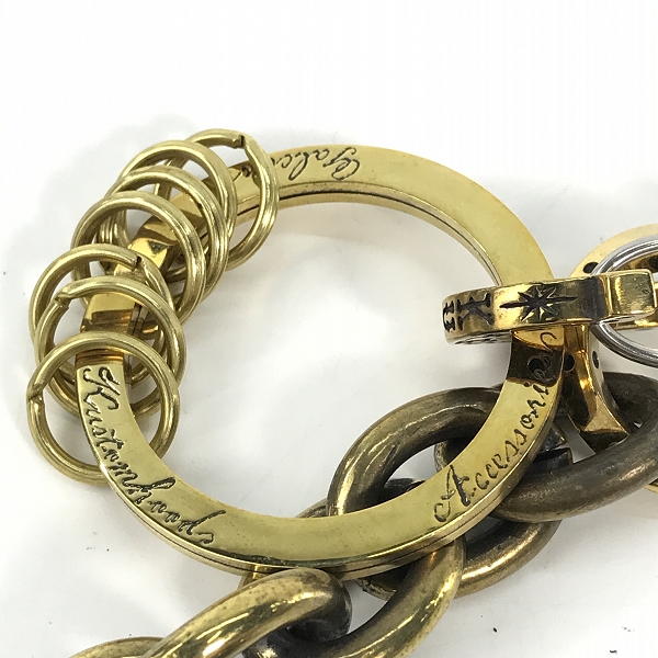 実際に弊社で買取させて頂いたGANGSTERVILLE×Galcia/ギャングスタービル×ガルシア DEVIL/デビル ウォレットチェーン ブラス/真鍮の画像 6枚目