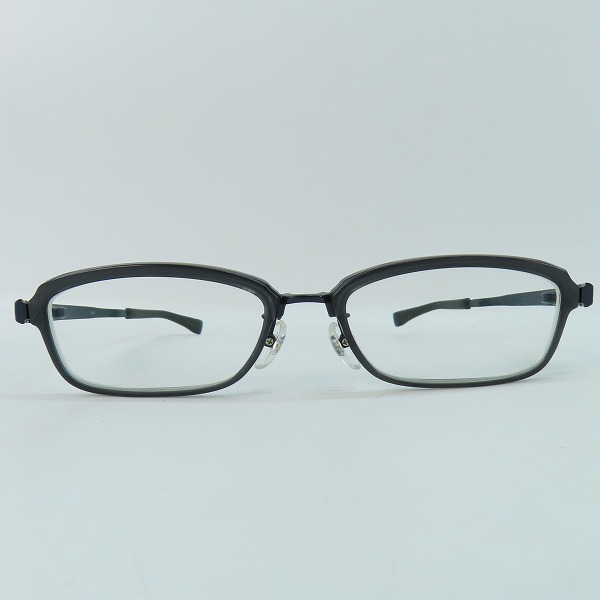 実際に弊社で買取させて頂いた999.9/フォーナインズ 眼鏡/メガネフレーム TITANIUM ミックス/ブラウンデミ  度入り M-23 Col.5207