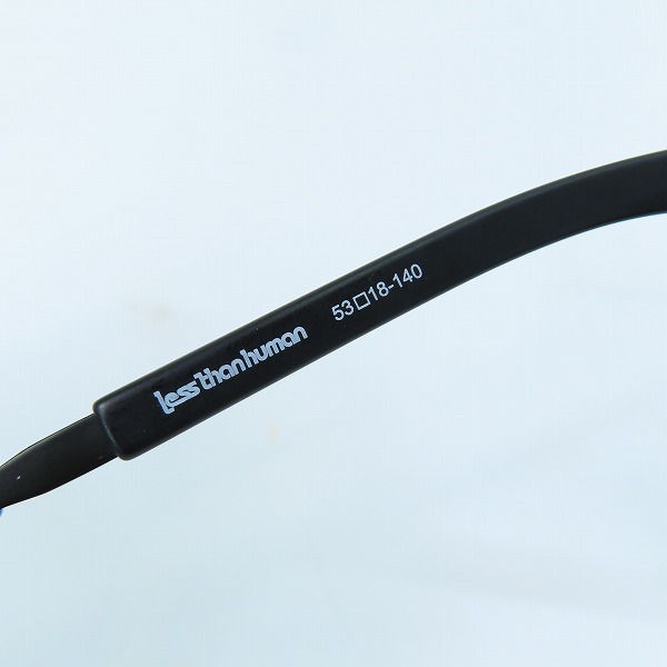 実際に弊社で買取させて頂いたless than human/レス ザン ヒューマン ゴルゴ13 アイウェア/メガネフレームの画像 5枚目