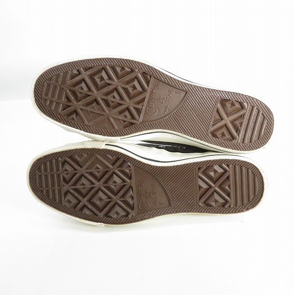 実際に弊社で買取させて頂いたCONVERSE/コンバース ビンテージ  USA製  80's オールスターハイ バスケットボール ブラック 1-9160/7の画像 2枚目