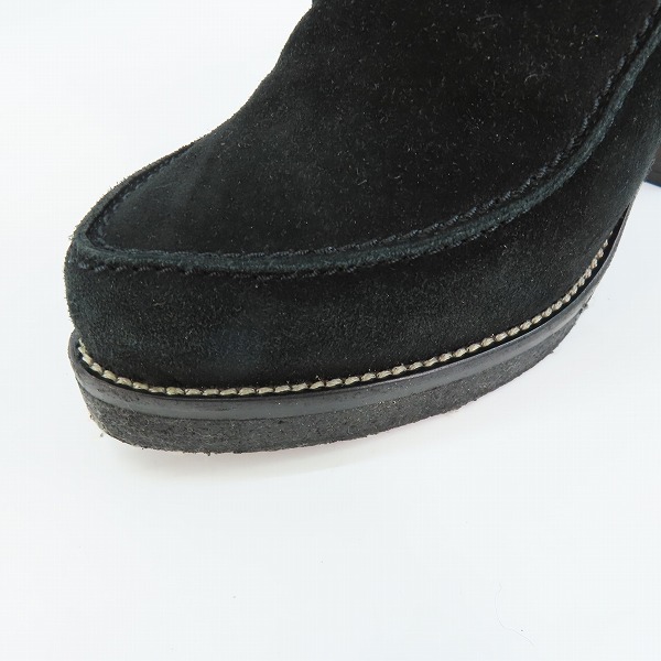 実際に弊社で買取させて頂いたTOD'S/トッズ ムートン/スエード ロングブーツ 37の画像 7枚目