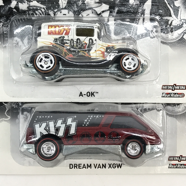 実際に弊社で買取させて頂いた【未開封】Hot Wheels/ホットウィール KISS/キッス A-OK/DREAM VAN XGW ミニカー 2点セットの画像 3枚目