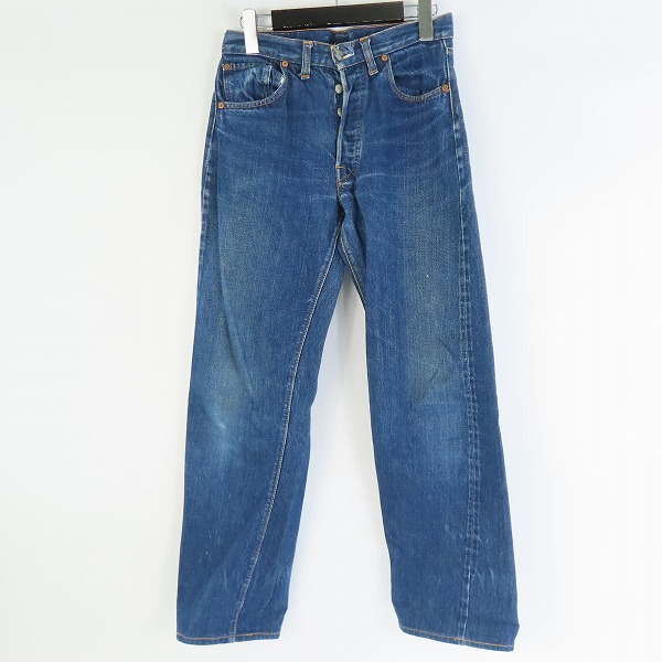 実際に弊社で買取させて頂いたLEVI'S/リーバイス ヴィンテージ 501 66前期 ボタン裏刻印6 スモールe ボタンフライ デニムパンツ