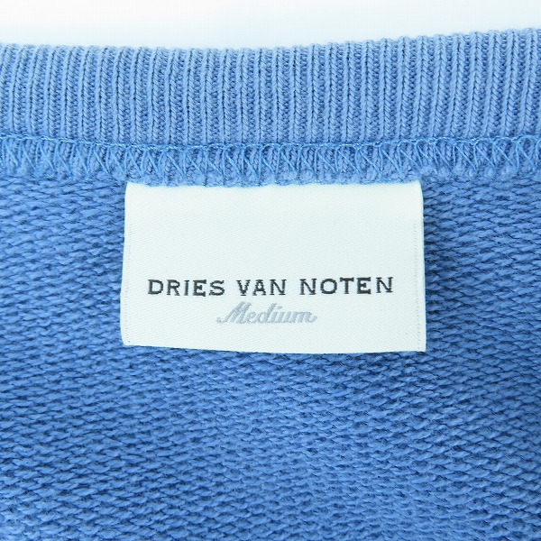 実際に弊社で買取させて頂いたDRIES VAN NOTEN/ドリスヴァンノッテン オーバーサイズ クルーネックスウェット Mの画像 2枚目