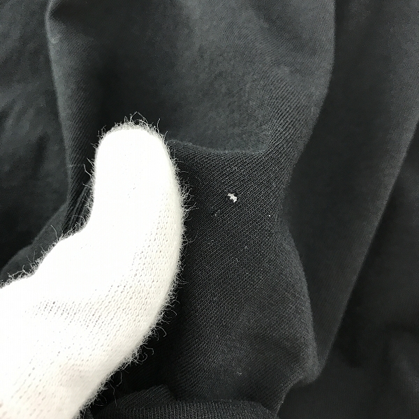 実際に弊社で買取させて頂いたBALMAIN/バルマン ラバーロゴ 半袖Tシャツ EG000BC27/Mの画像 5枚目