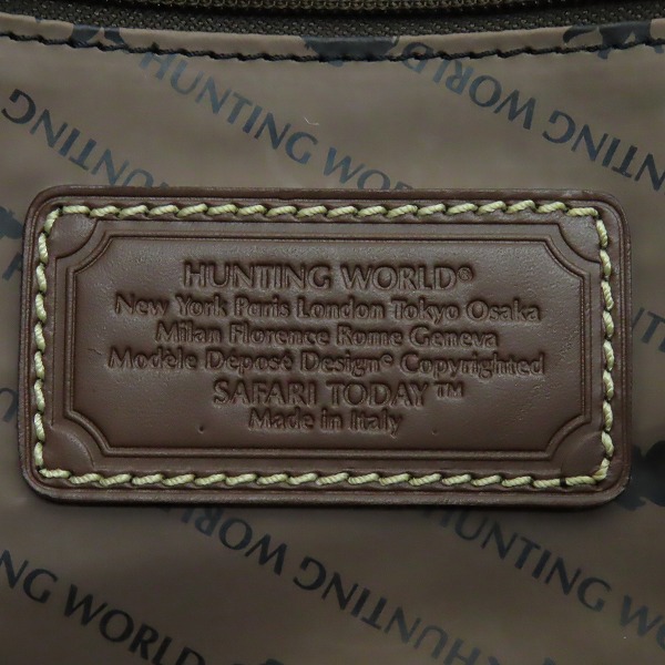 実際に弊社で買取させて頂いたHUNTING WORLD/ハンティングワールド サファリトゥデイ 2way ブリーフケース ビジネスバッグの画像 4枚目