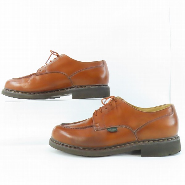 実際に弊社で買取させて頂いたParaboot/パラブーツ CHAMBORD/シャンボード Uチップ レザーシューズ 9の画像 3枚目