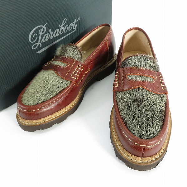 実際に弊社で買取させて頂いたParaboot×BEAMS/パラブーツ×ビームス 別注 レザーシューズ 102984 6