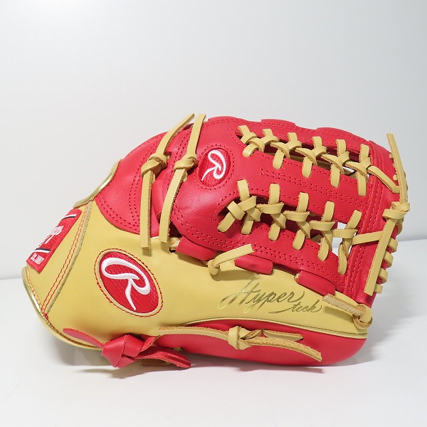実際に弊社で買取させて頂いたRawlings/ローリングス HYPER TECH COLOR SYNC 軟式/オールラウンド GR4HTCN55Wの画像 1枚目