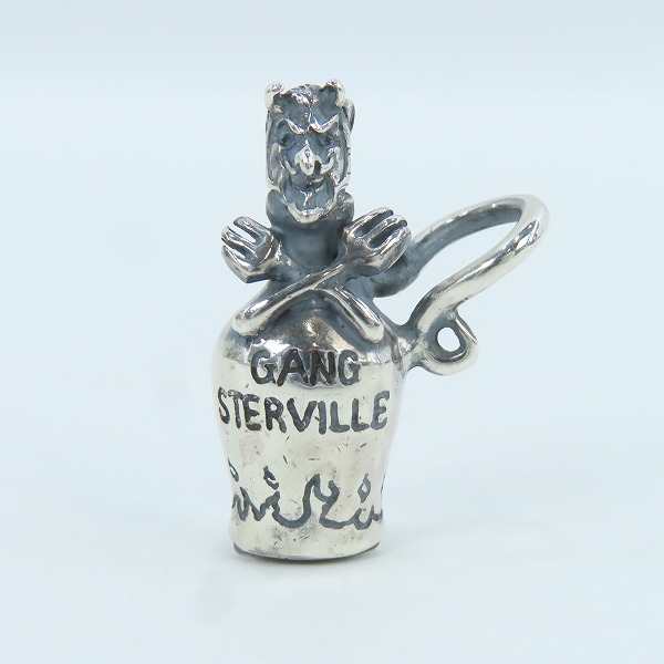 実際に弊社で買取させて頂いた (2)GANGSTERVILLE×Galcia/ギャングスタービル×ガルシア POISON BOTTLE シルバー ペンダントトップの画像 1枚目