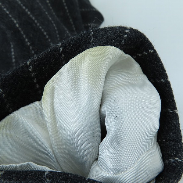 実際に弊社で買取させて頂いたHYDROGEN/ハイドロゲン ストライプ スカルラペルピン テーラードジャケット/46の画像 9枚目