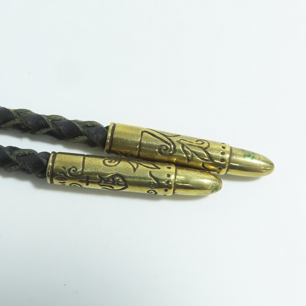 実際に弊社で買取させて頂いた(4)Gangsterville×galcia/ギャングスタービル×ガルシア TWO FACE/ダブルフェイス BOLO TIE/ボロタイ/ループタイ ブラス/真鍮の画像 4枚目