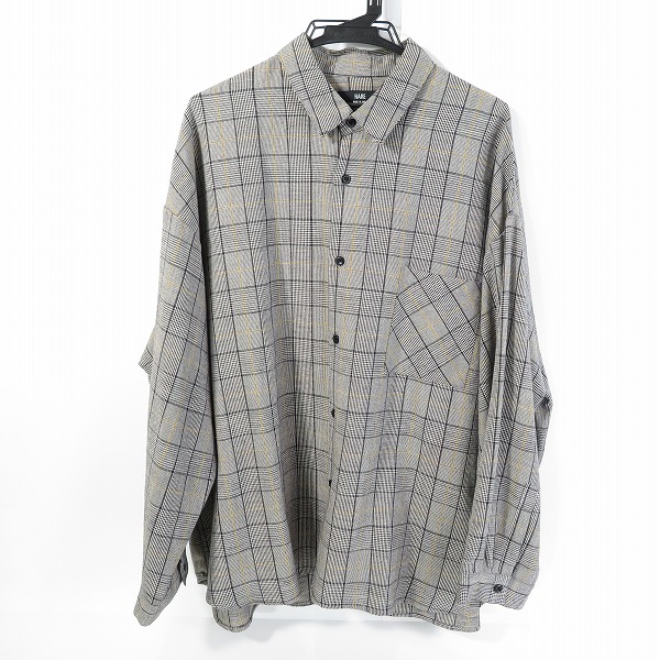 実際に弊社で買取させて頂いたHARE/ハレ オーバーサイズ シャツ ジャケット チェック F