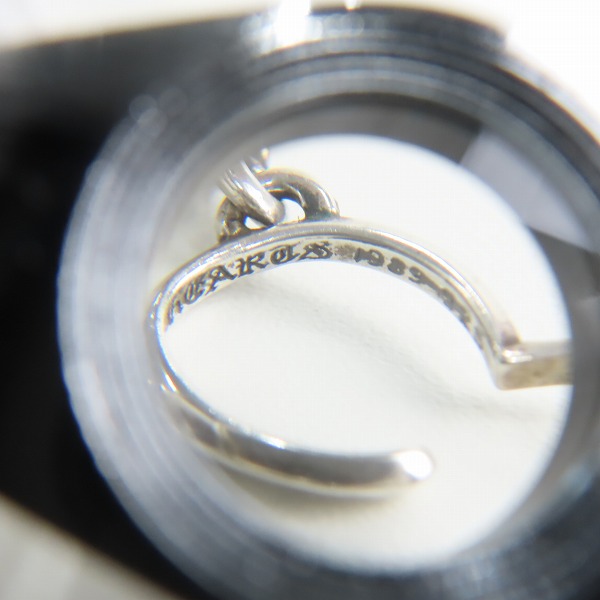 実際に弊社で買取させて頂いた(2)CHROME HEARTS/クロムハーツ ダガーフープ ピアスの画像 5枚目