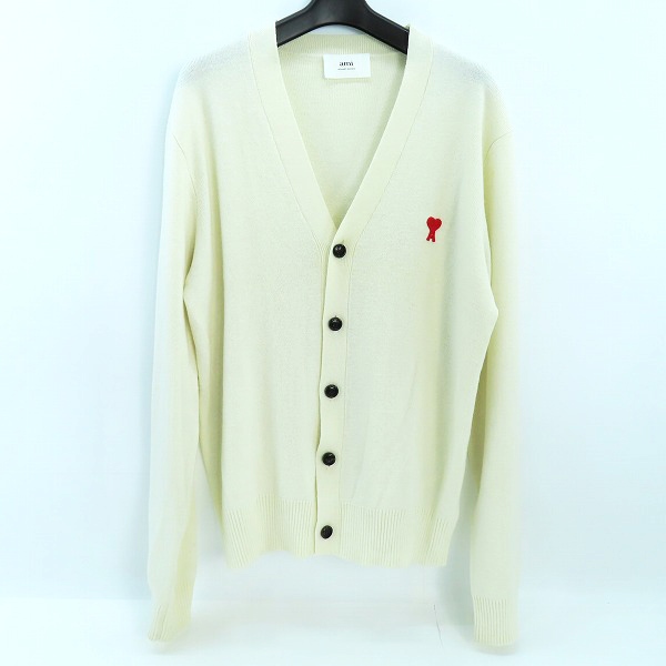実際に弊社で買取させて頂いたAMI ALEXANDRE MATTIUSSI/アミ アレクサンドル マテュッシ ハートA カーディガン HKC001.001/M