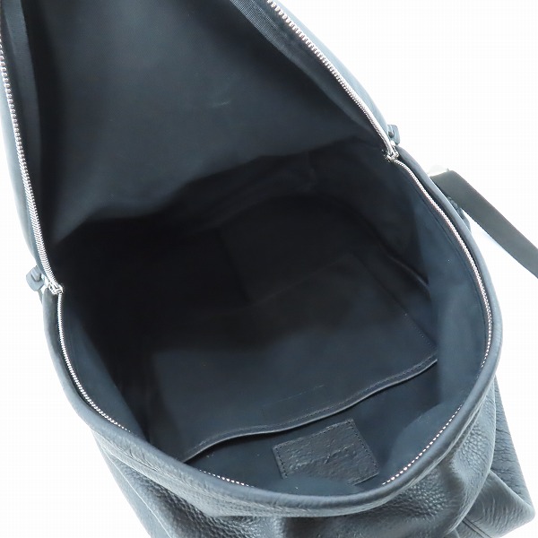 実際に弊社で買取させて頂いたISAMU KATAYAMA BACKLASH×GUIDI/バックラッシュ×グイディ バイソンレザー バックパック 250-02の画像 5枚目