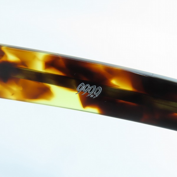 実際に弊社で買取させて頂いた999.9/フォーナインズ アイウェア/メガネフレーム NP-617の画像 6枚目