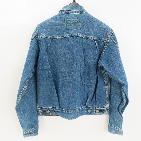 実際に弊社で買取させて頂いたLEVI’S/リーバイス 71507XX/J22刻印 日本製 デニムジャケット Gジャン/38の画像 1枚目