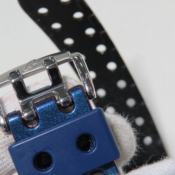 実際に弊社で買取させて頂いたG-SHOCK/Gショック FROGMAN フロッグマン 毒蛙 マジョーラカラー GW-201-6JF【動作未確認】の画像 5枚目