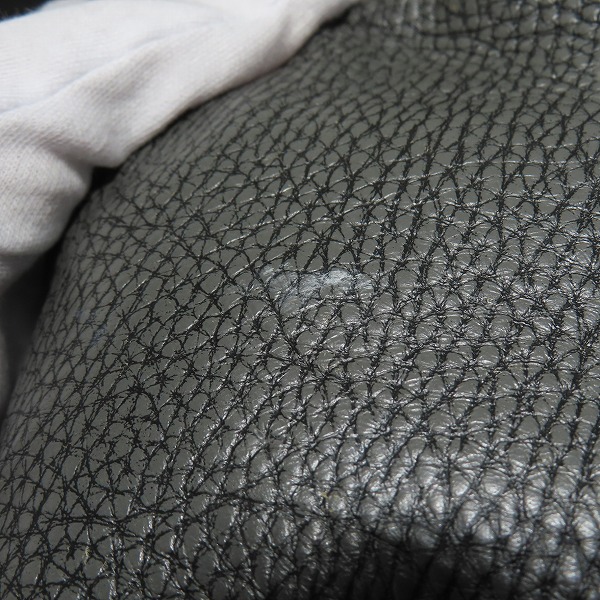 実際に弊社で買取させて頂いたaniary/アニアリ 裏地迷彩柄 レザー トートバッグの画像 7枚目