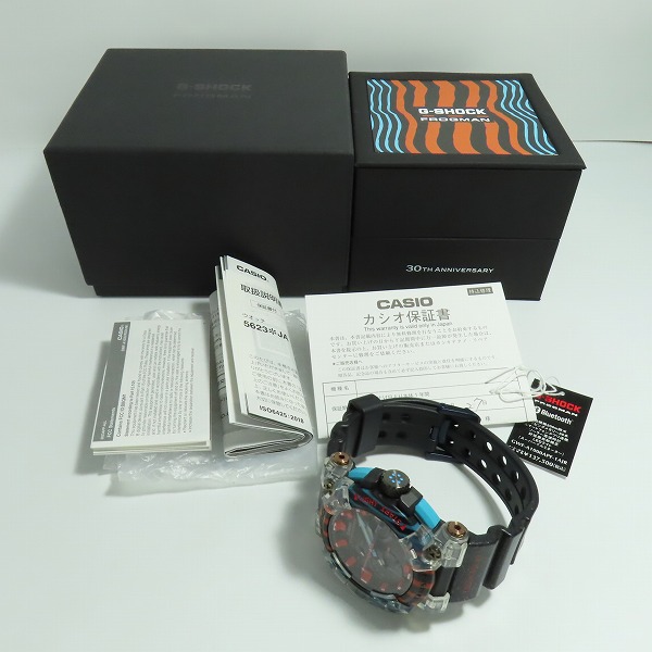 実際に弊社で買取させて頂いたG-SHOCK/Gショック FROGMAN 30th Anniversary/30周年記念 ヤドクガエル Bluetooth GWF-A1000APF-1AJRの画像 9枚目