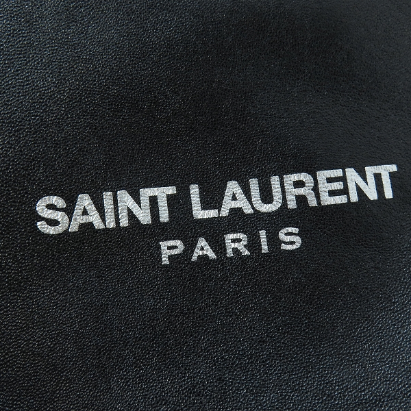 実際に弊社で買取させて頂いたSaint Laurent/サンローラン Teddy Bucket Bag Leather Mini/テディバケットバッグ チェーンショルダー YSL583328 0619の画像 8枚目