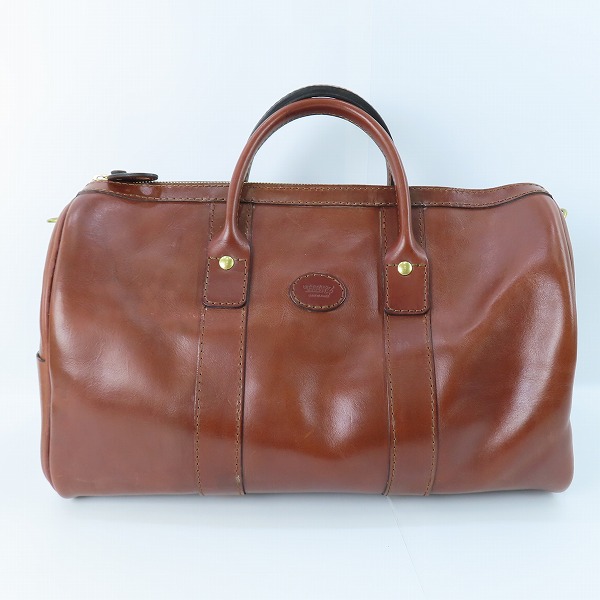 実際に弊社で買取させて頂いたHERZ/ヘルツ ファスナータイプ・ボストンバッグ V-23