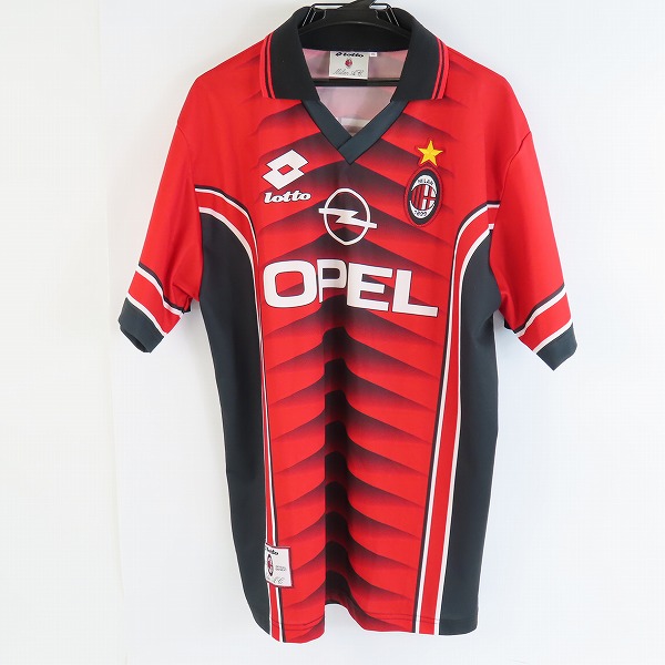 実際に弊社で買取させて頂いたlotto/ロット ACミラン 96/97 トレーニングシャツ /XL