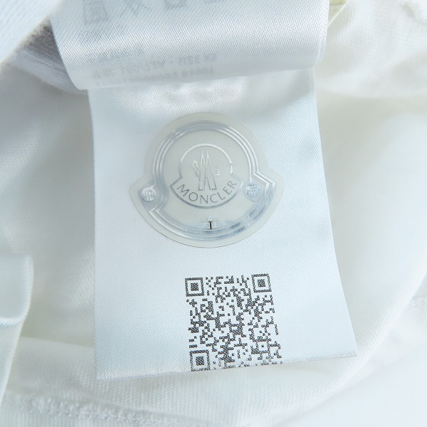 実際に弊社で買取させて頂いた【JPタグ】MONCLER/モンクレール ロゴ 長袖Tシャツ I10918D00002/XSの画像 7枚目